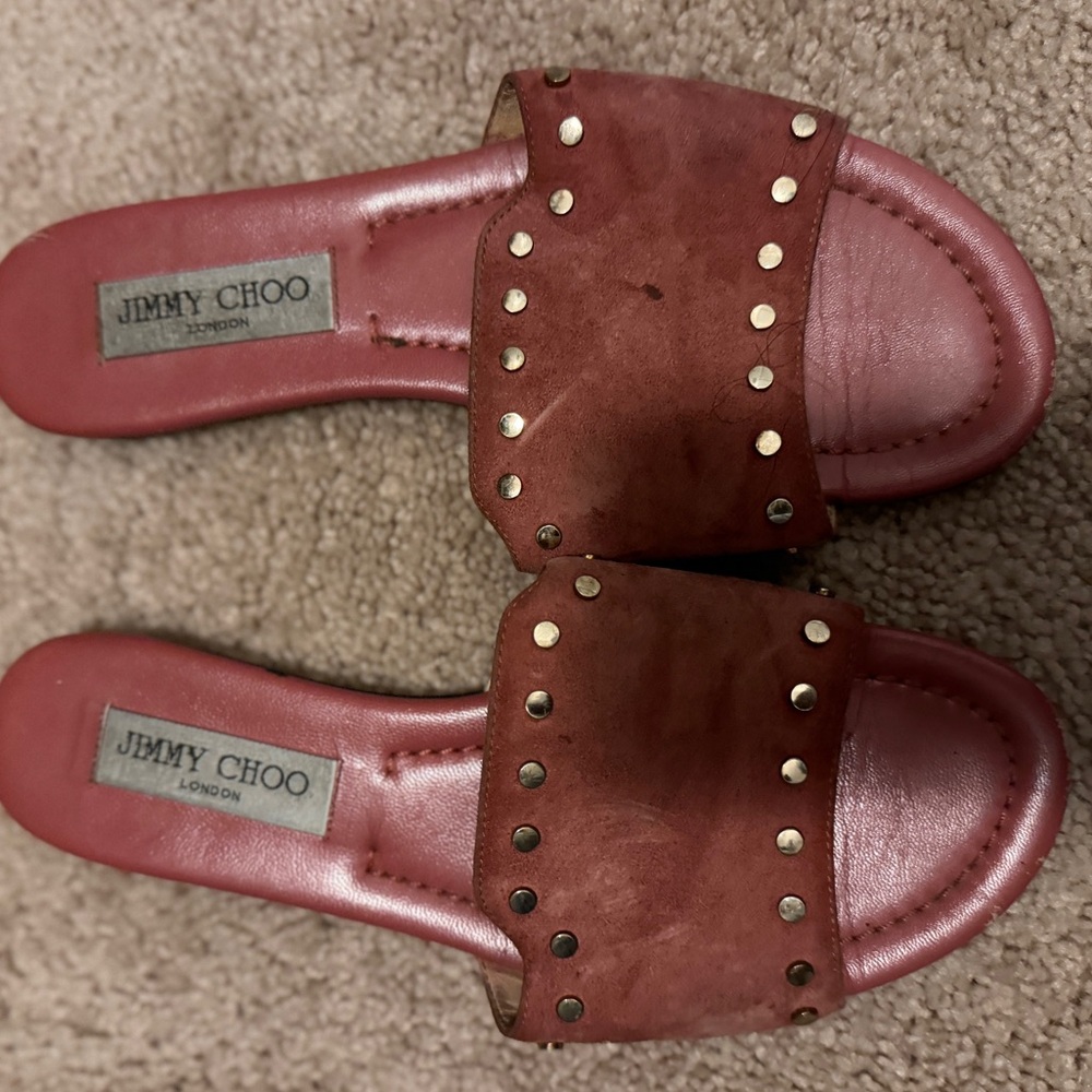 Jimmy Choo studded sandals